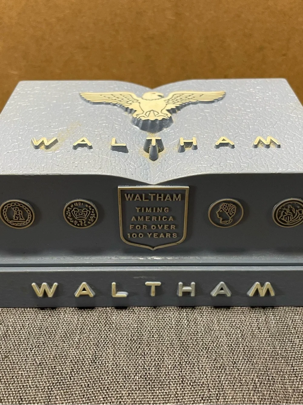 Waltham 15 Jewels Vintage Watch In Original Box, Waterproof & Shockproof